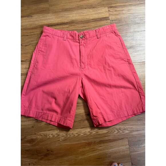Vineyard Vines Mens Size 32 Pink Club Short 8 inch Inseam Golf Vacation Flamingo - Picture 1 of 5